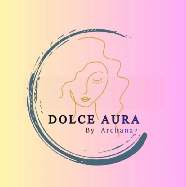 Dolce Aura botanical logo